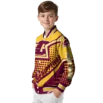 customized central michigan chippewas star burst maroon varsity jacket best selling.webp