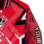 customized cincinnati bearcats chevron angles red varsity jacket best selling.webp