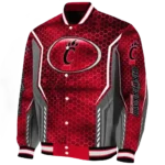 customized cincinnati bearcats power plate red varsity jacket best selling.webp