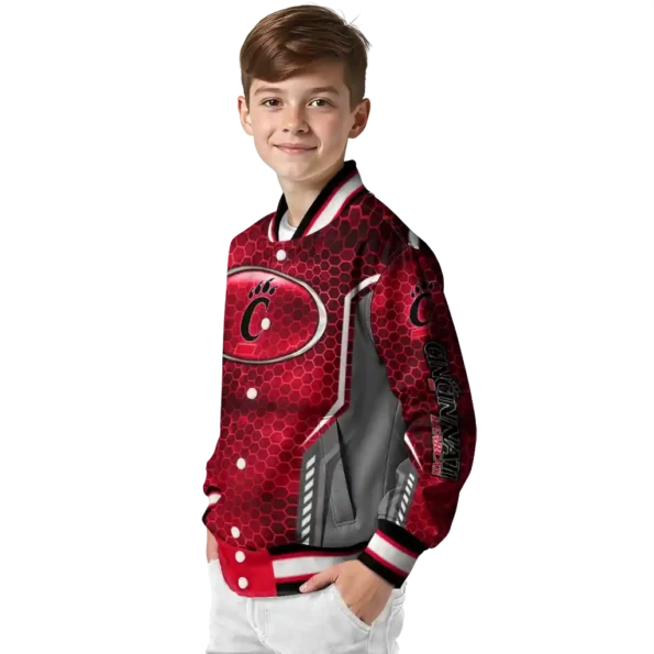 customized cincinnati bearcats power plate red varsity jacket trendy.webp