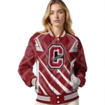 customized colgate raiders chevron angles maroon varsity jacket best selling.webp