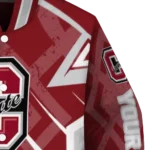 customized colgate raiders chevron angles maroon varsity jacket best selling.webp