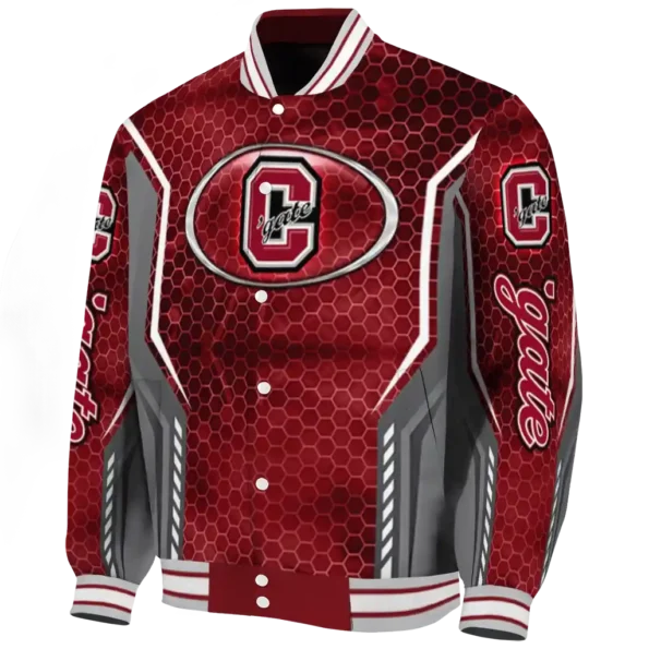 customized colgate raiders power plate maroon varsity jacket best selling.webp