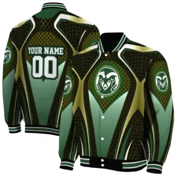 customized colorado state rams mesh chest gold black varsity jacket fashion forward.webp