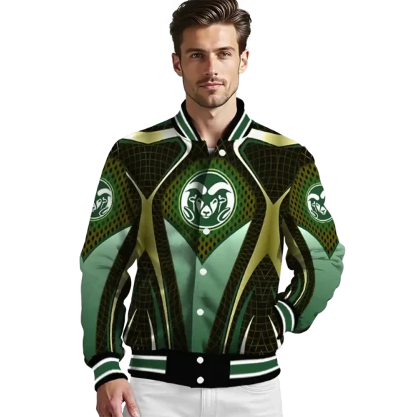 customized colorado state rams mesh chest gold black varsity jacket high quality.webp