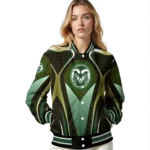 customized colorado state rams mesh chest gold black varsity jacket best selling.webp