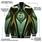 customized colorado state rams mesh chest gold black varsity jacket best selling.webp