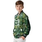 customized colorado state rams pyramid shapes green varsity jacket best selling.webp