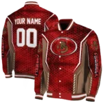 customized cornell big red power plate red varsity jacket best selling.webp