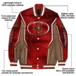 customized cornell big red power plate red varsity jacket best selling.webp