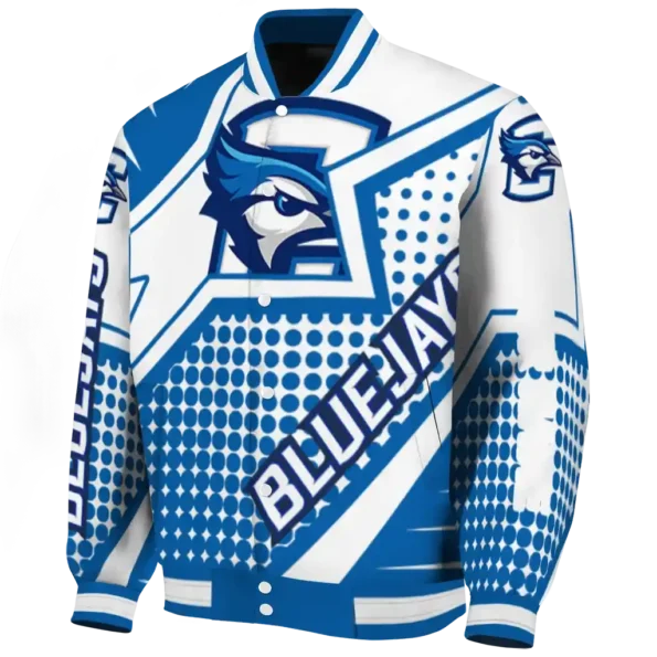 customized creighton bluejays star burst blue varsity jacket best selling.webp