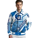 customized creighton bluejays star burst blue varsity jacket best selling.webp