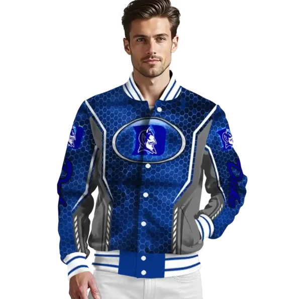 customized duke blue devils power plate blue varsity jacket high quality.webp