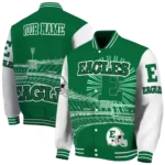 customized eastern michigan eagles ferris arena green white varsity jacket best selling.webp