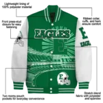 customized eastern michigan eagles ferris arena green white varsity jacket best selling.webp
