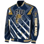 customized fiu panthers chevron angles blue varsity jacket best selling.webp