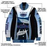 customized florida atlantic owls mesh effect blue black varsity jacket best selling.webp