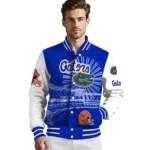 customized florida gators ferris arena blue white varsity jacket best selling.webp