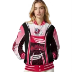 customized fresno state bulldogs mesh effect red black varsity jacket best selling.webp