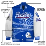 customized georgia state panthers ferris arena blue white varsity jacket best selling.webp