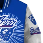customized georgia state panthers ferris arena blue white varsity jacket best selling.webp