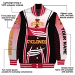 customized iowa state cyclones mesh effect red black varsity jacket best selling.webp
