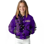 customized james madison dukes hexagon cluster purple black varsity jacket best selling.webp