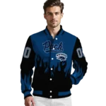 customized nevada wolf pack flame border blue black varsity jacket best selling.webp