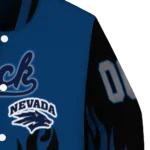 customized nevada wolf pack flame border blue black varsity jacket best selling.webp