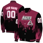 customized new mexico state aggies flame border crimson black varsity jacket best selling.webp