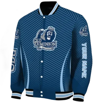 customized old dominion monarchs chevron arrow blue varsity jacket best selling.webp