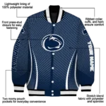 customized penn state nittany lions chevron arrow blue varsity jacket best selling.webp