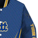 customized pittsburgh panthers chevron arrow royal blue varsity jacket best selling.webp
