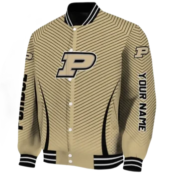 customized purdue boilermakers chevron arrow gold varsity jacket best selling.webp