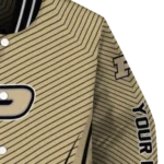 customized purdue boilermakers chevron arrow gold varsity jacket best selling.webp