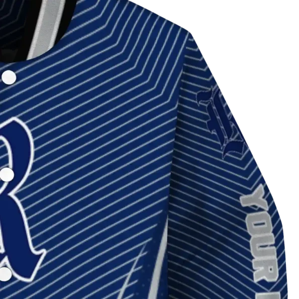 customized rice owls chevron arrow navy blue varsity jacket premium grade.webp