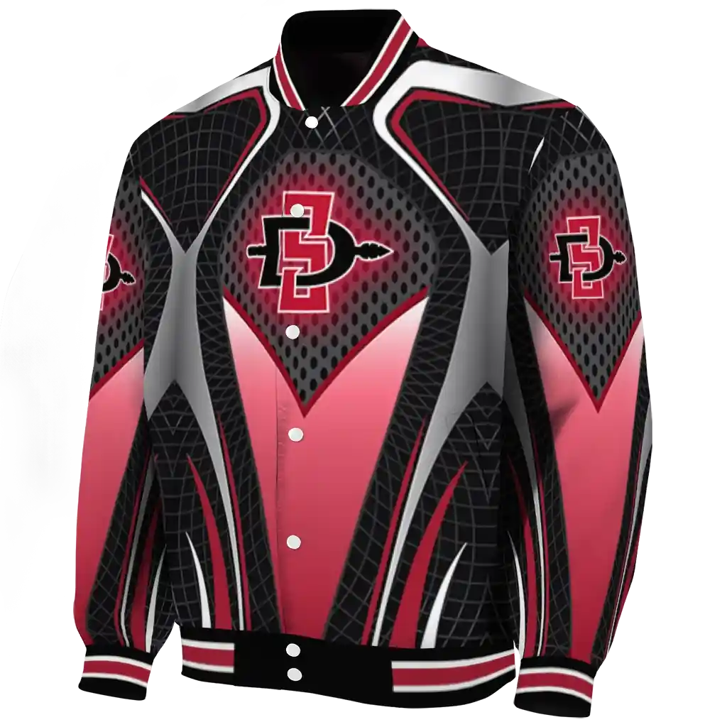 customized san diego state aztecs mesh chest black varsity jacket best selling.webp customized san diego state aztecs mesh chest black varsity jacket best selling.webp
