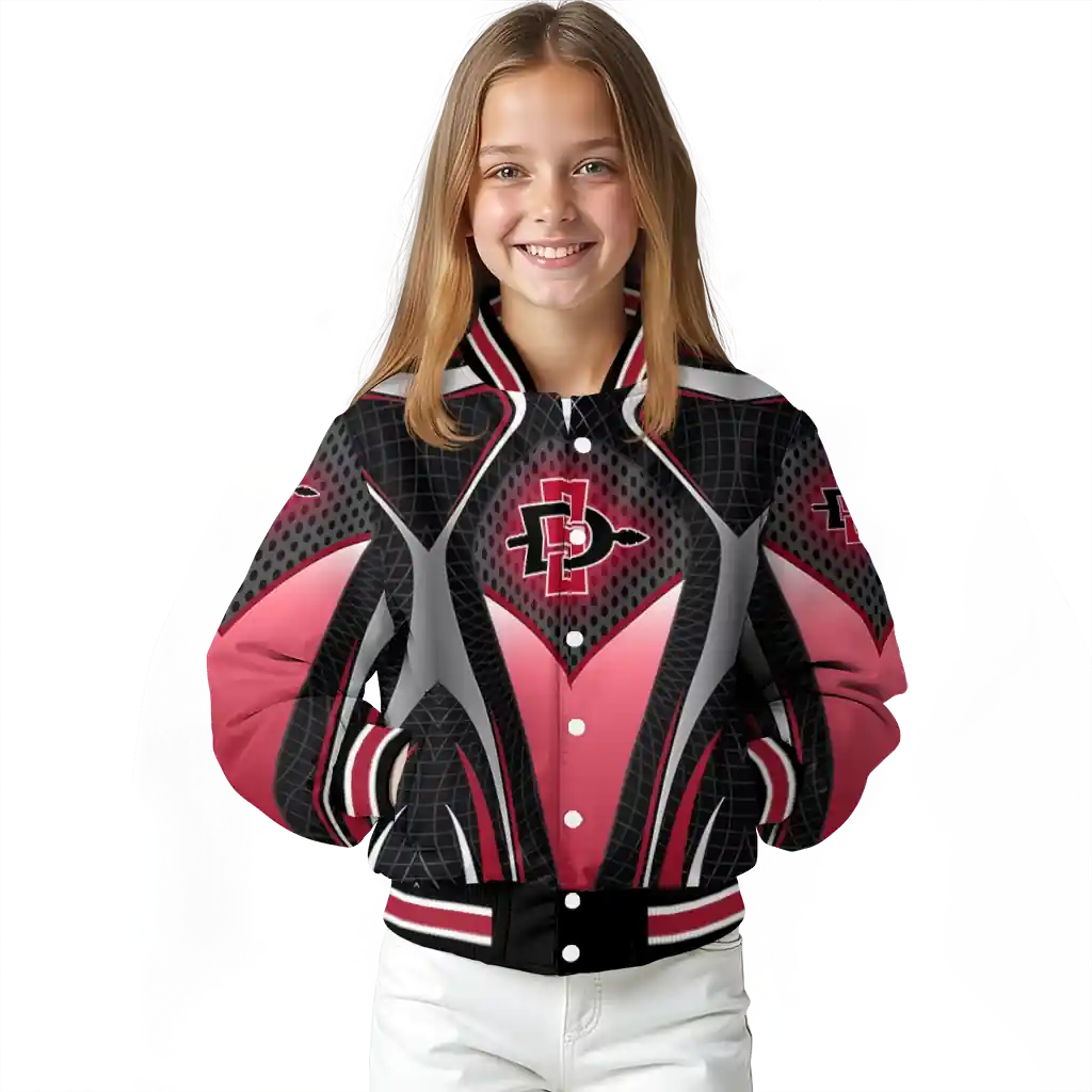 customized san diego state aztecs mesh chest black varsity jacket top rated.webp customized san diego state aztecs mesh chest black varsity jacket top rated.webp