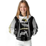 customized southern miss golden eagles mesh effect black varsity jacket best selling.webp