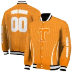 customized tennessee volunteers chevron arrow orange varsity jacket best selling.webp