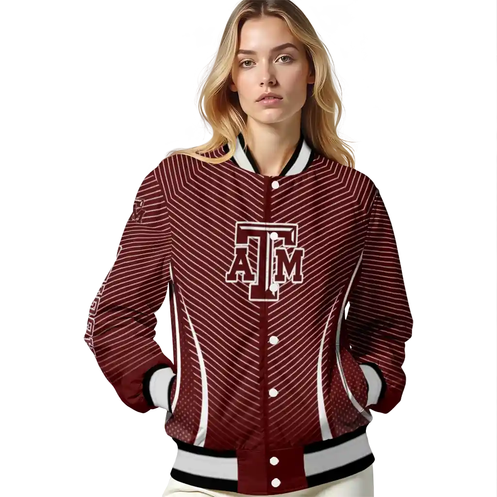 customized texas am aggies chevron arrow maroon varsity jacket latest model.webp customized texas am aggies chevron arrow maroon varsity jacket latest model.webp