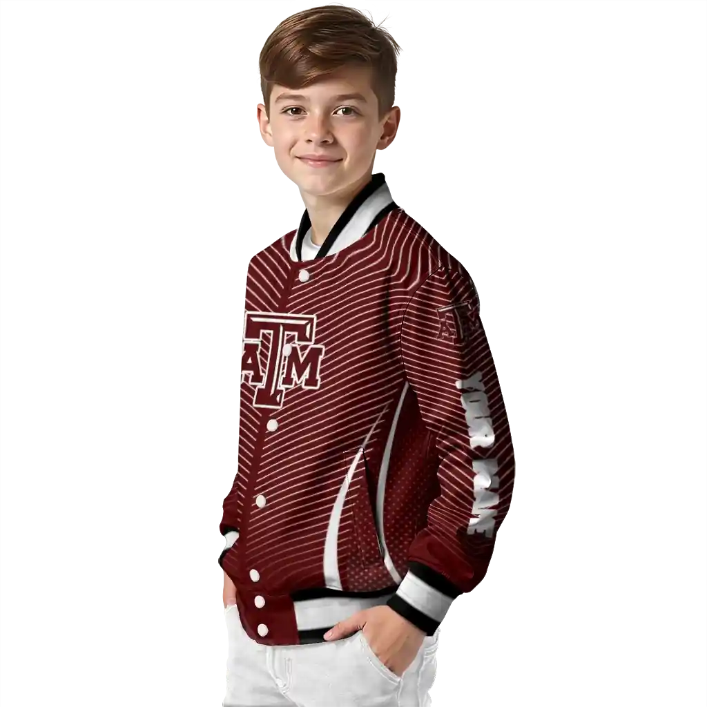 customized texas am aggies chevron arrow maroon varsity jacket trendy.webp customized texas am aggies chevron arrow maroon varsity jacket trendy.webp