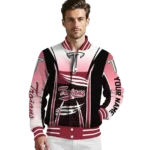 customized troy trojans mesh effect red black varsity jacket best selling.webp