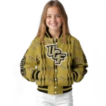 customized ucf knights bolt stripe gold varsity jacket best selling.webp