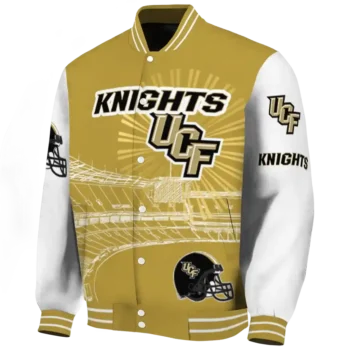 customized ucf knights ferris arena gold white varsity jacket best selling.webp