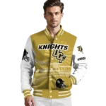 customized ucf knights ferris arena gold white varsity jacket best selling.webp