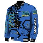 customized ucla bruins hexagon cluster blue black varsity jacket best selling.webp