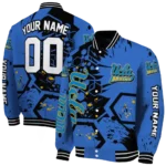 customized ucla bruins hexagon cluster blue black varsity jacket best selling.webp