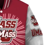 customized umass minutemen ferris arena red white varsity jacket best selling.webp