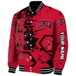customized unlv rebels hexagon cluster red black varsity jacket best selling.webp